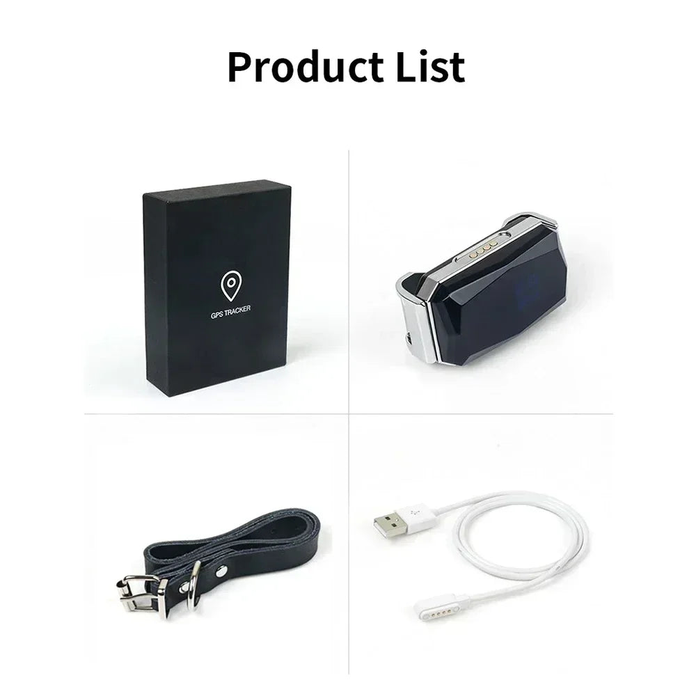 Pet Collar With Gps Tracker Waterproof Anti-Lost Dog Collar For Dogs Cats Outdoor Long Standby Footprint Tracking Locator Items