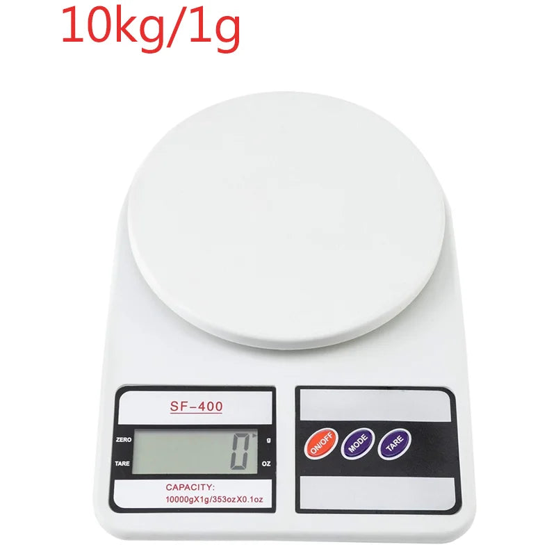 Digital Kitchen Scale 10kg/1g Precise Food Balance Electronic Scale LCD Display Portable Digital Scales Kitchen Accessories