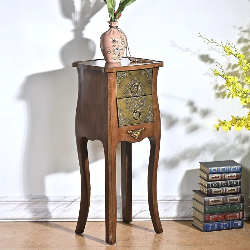 Rustic Minimalist Light Luxury Creative Multifunctional Living Room Dining Room Solid Wood Storage Sideboard Cabinet Dresser