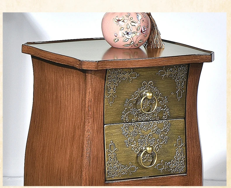 Rustic Minimalist Light Luxury Creative Multifunctional Living Room Dining Room Solid Wood Storage Sideboard Cabinet Dresser